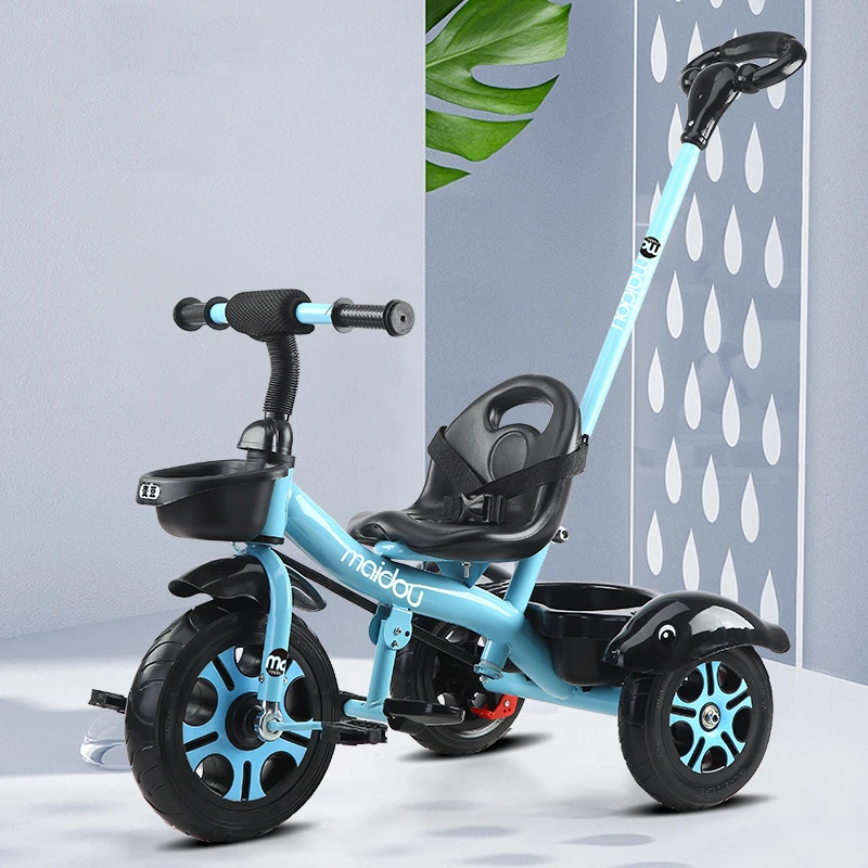 Children's Balance Bike Lightweight Bicycle Baby Stroller Multifunctional Three Wheeled New Hot Sale Baby Hand Push Bicycle