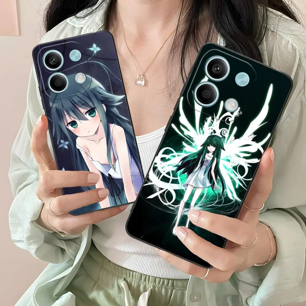 Saya no Uta حافظة هاتف محمول لهاتف Xiaomi Redmi Note 14 13 12 11 S Pro Plus 4G 5G غطاء طباعة ملون غطاء الهواتف المحمولة جميل