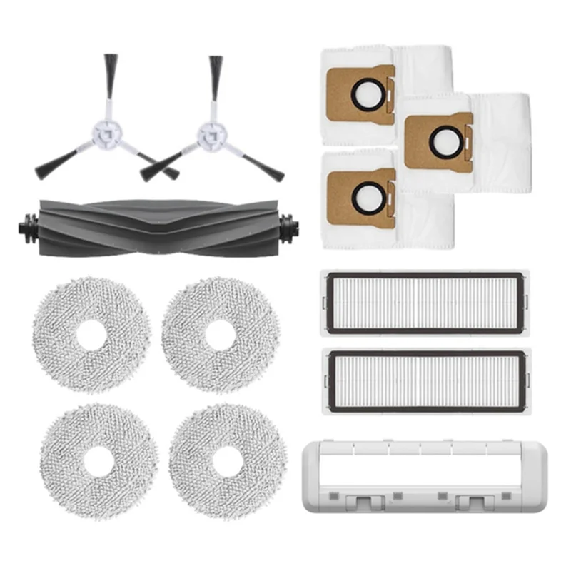 ABUD-13PCS اكسسوارات ل Dreame Bot L10S Pro /L10S Ultra /W10S Pro /S10 Plus جهاز آلي لتنظيف الأتربة أجزاء