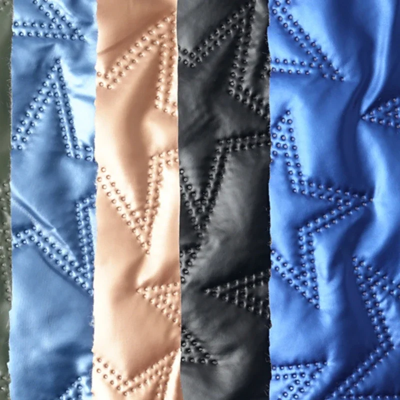 

100x137cm Embossing Clothing Artificial Leather Decorative Fabrics PU Polyester Fabric for Diy Sewing Cloth Wholesale