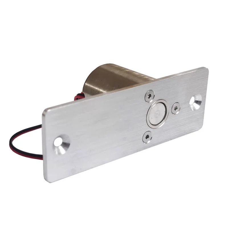 A25P DC12V Electric Drop Bolt Lock Magnetic Induction Electronic Cylinder Waterproof Outdoor Embed Installation NC Fail Safe