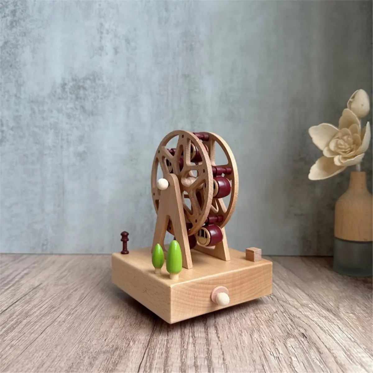 618 Mega Sale Wooden Music Box Ornament, Home Decor, Birthday Gift, Valentine'S Day Gift