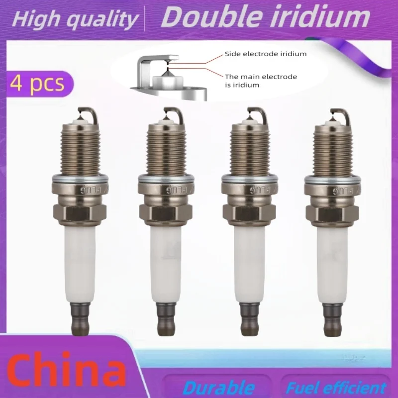 ダブルイリジウムスパークプラグ自動車部品havalh2h2s15th115l4個用