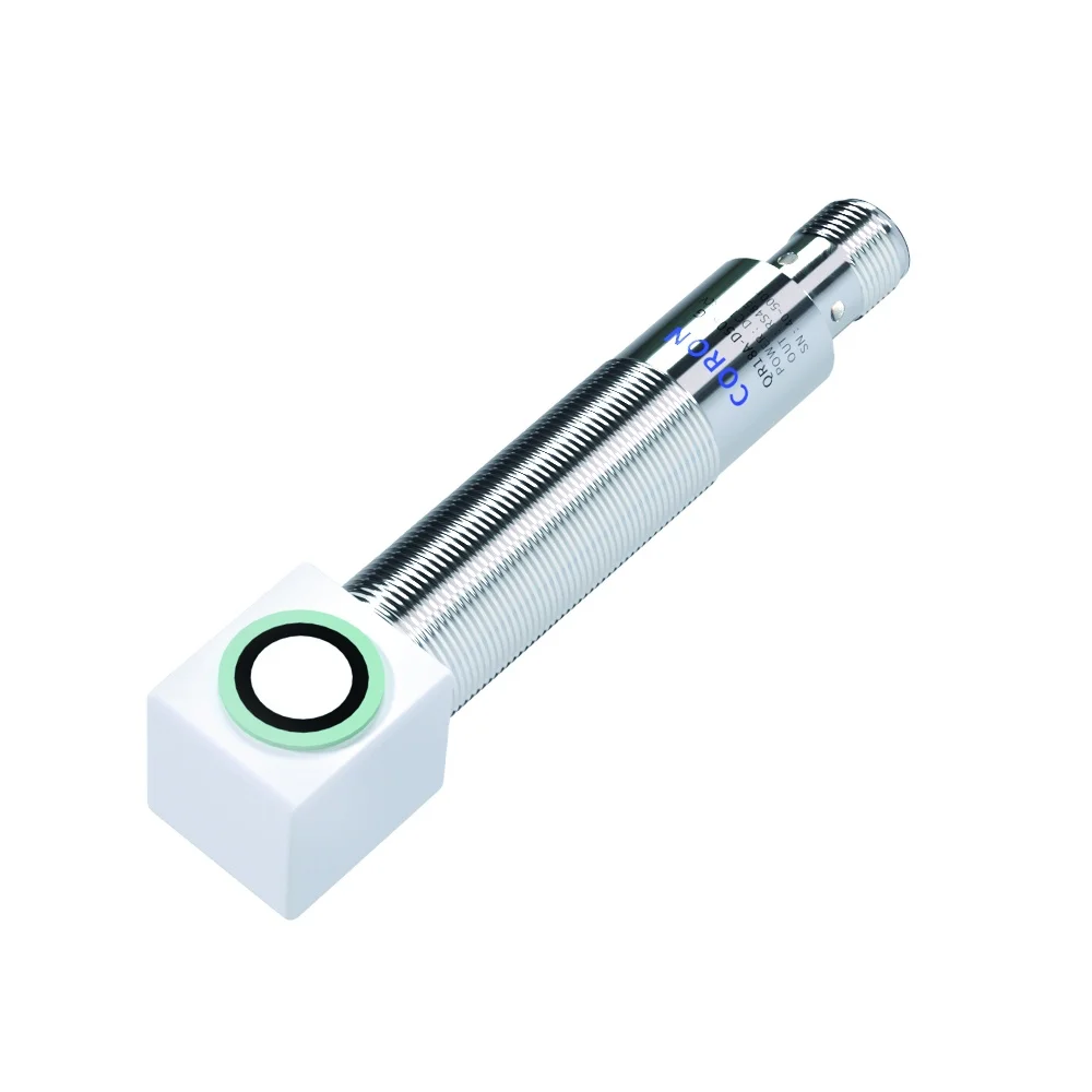 QR18L-D100I-G for M18 Ultrasonic Sensor Analog 4-20mA Current Output Reflective Side Sensing Detection Distance 100-1000mm