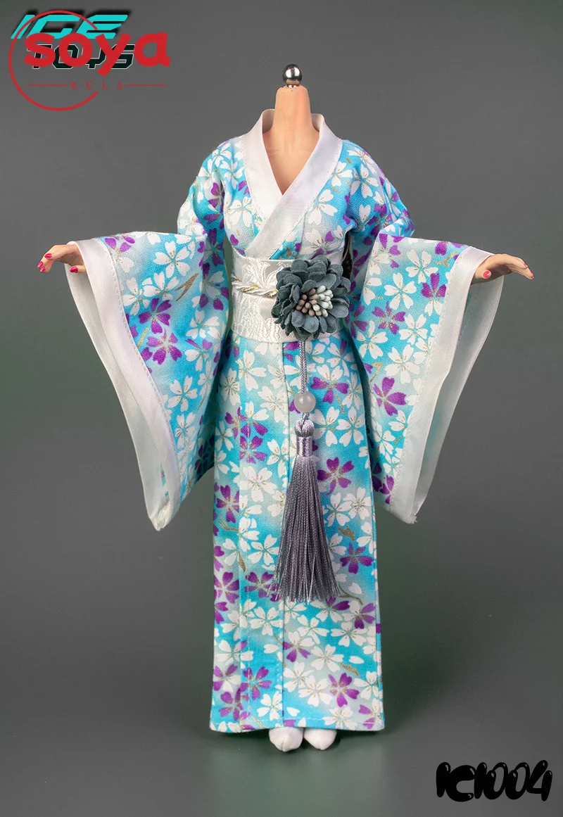 ICE TOYS IC1004 1/6 Skala Damski Kimono Szlafrok Strój Żołnierza Model Pasujący do Figurki Akcji 12 Calowa