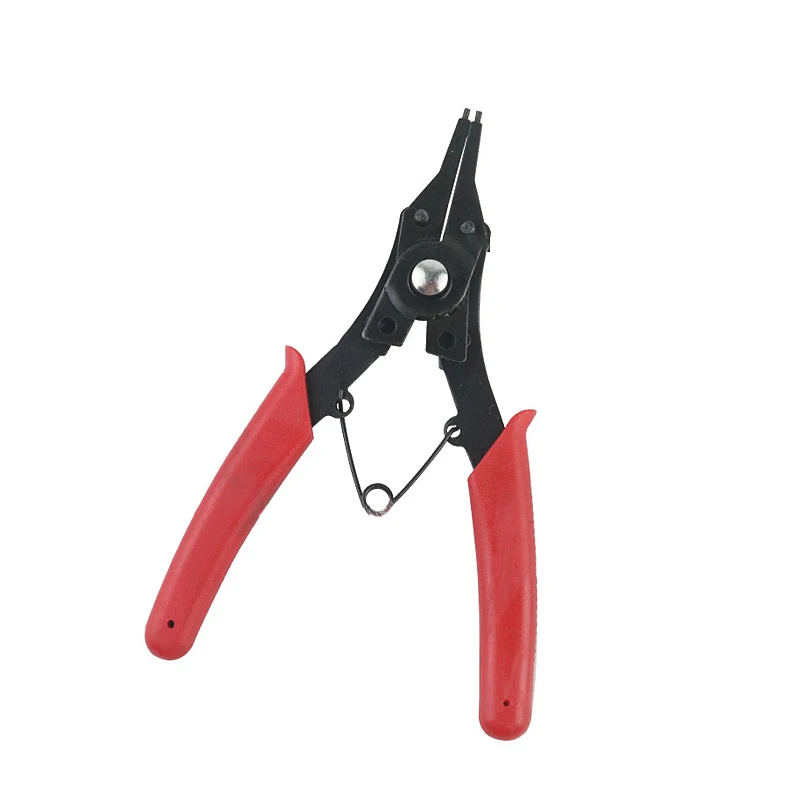 4-In-1 Circlip Pliers Set Snap Ring Pliers Multi Crimp Removable Plier Head Retaining Circlip Pliers Hand Tools Multifunctional