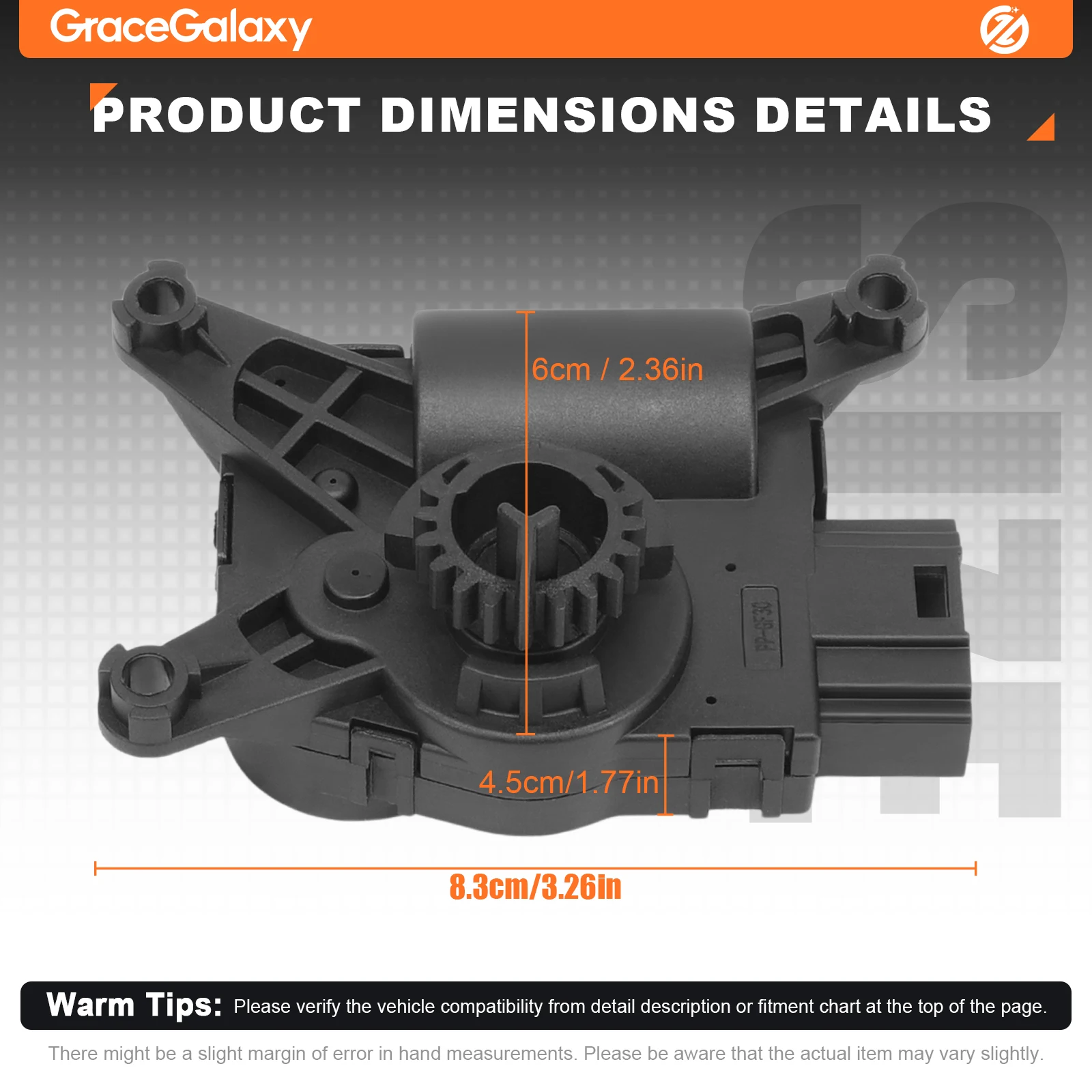 

Привод заслонки смешивания воздуха отопителя 5Q0907511K 94187372 H604-6005 для Volkswagen VW Golf 7 2017-2019, сервомотор кондиционера