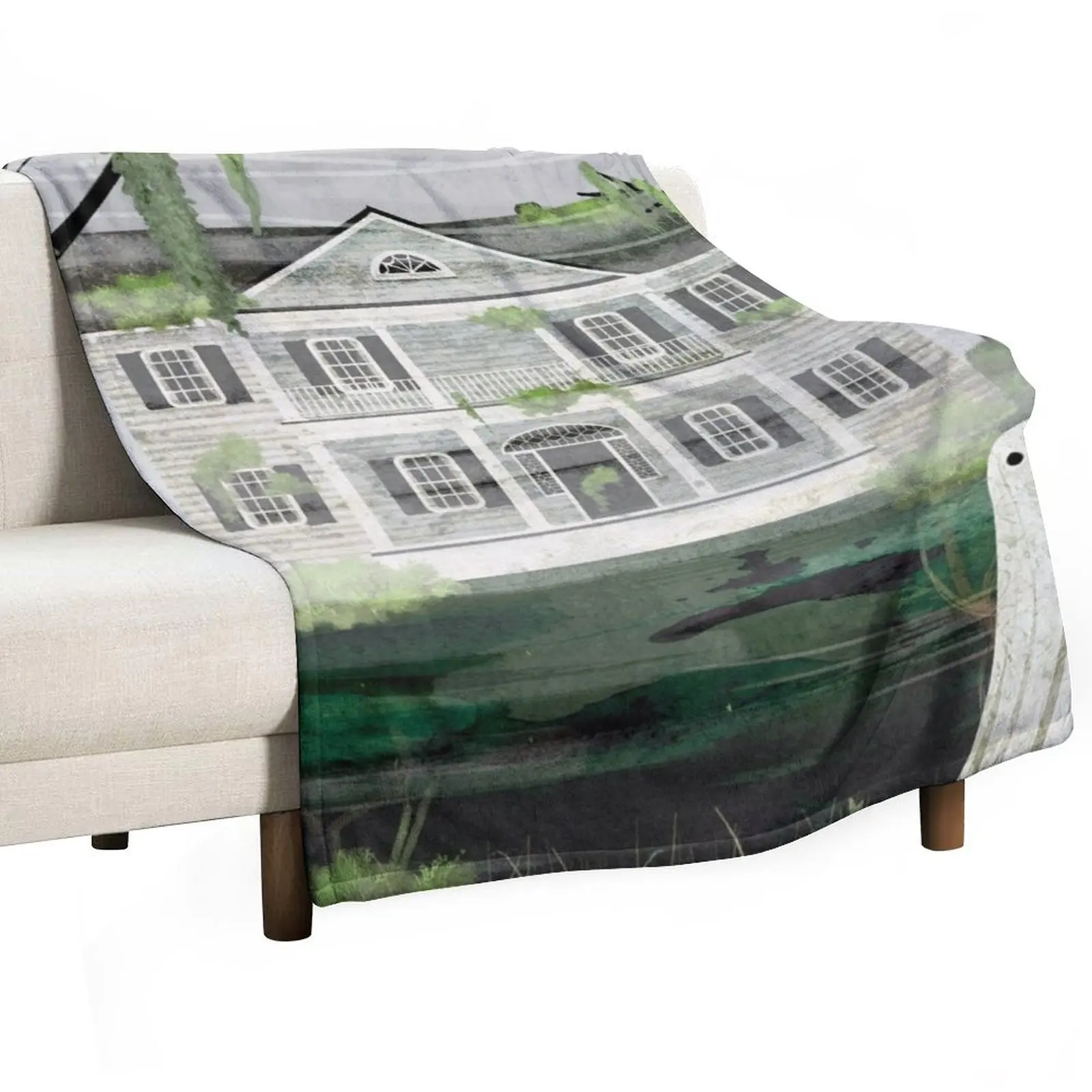 

Walter's House Throw Blanket christmas gifts Loose Bed Fashionable For Decorative Sofa Blankets