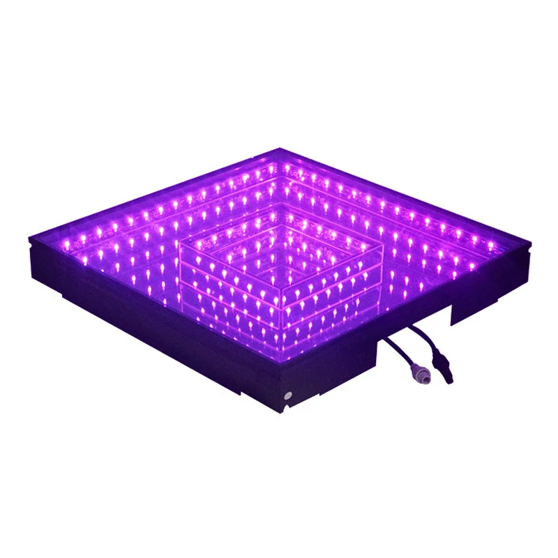 

HT Professional Rgb Flood Piste De Danse Lumineuse Led Glass Led Video Floor Dance 50cmx50cm Video Dj Light
