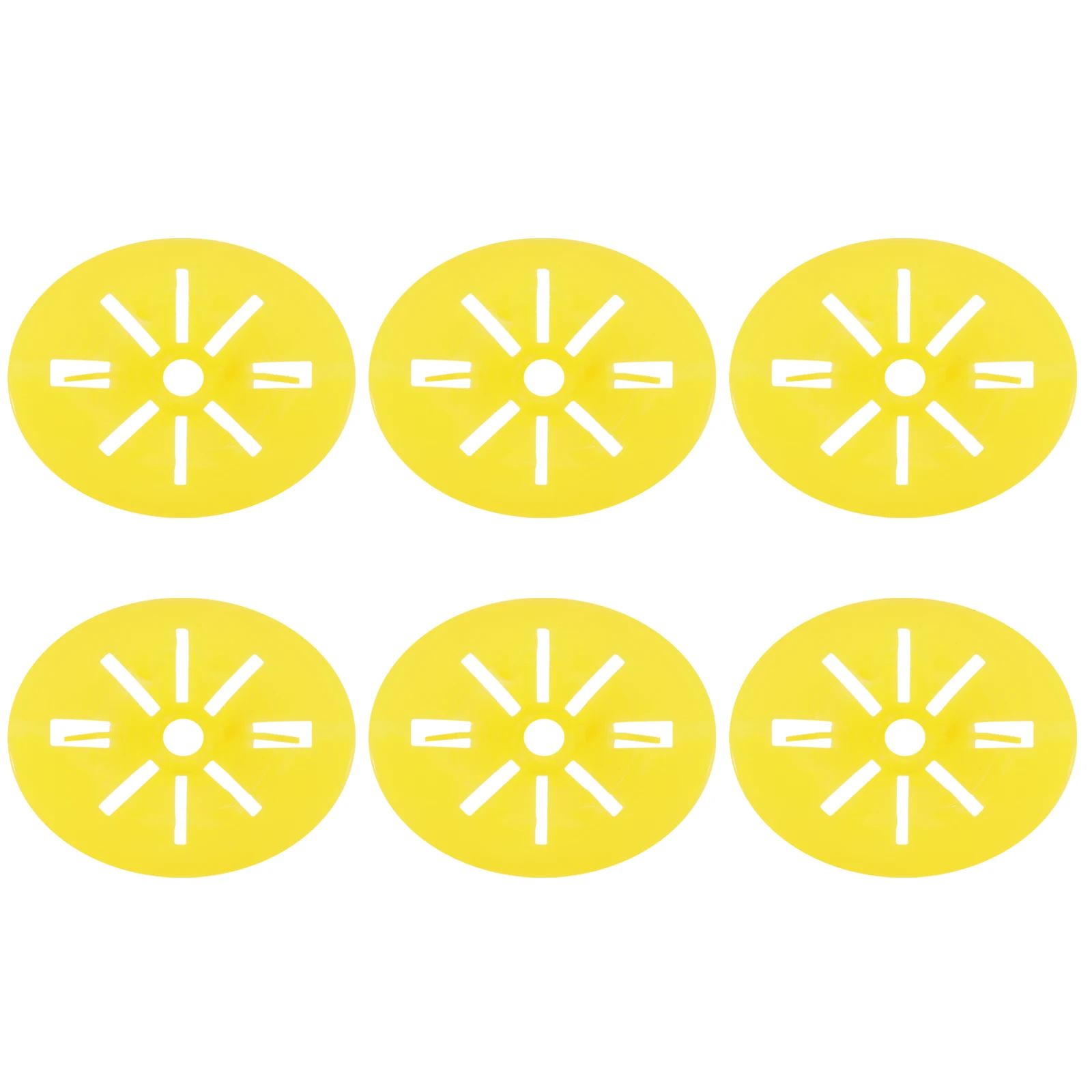 

6pcs Beehive Entrance Exit Cone Plastic Yellow Beekeeping Hive Gate Nest Equipment Tools for Beekeepers