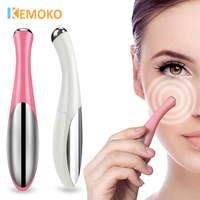 Electric Facial Massager Eye Ion Infusion Beauty Instrument Relax Eye Dark Circles Eyes Bags Puffiness Anti Aging Eye Massage