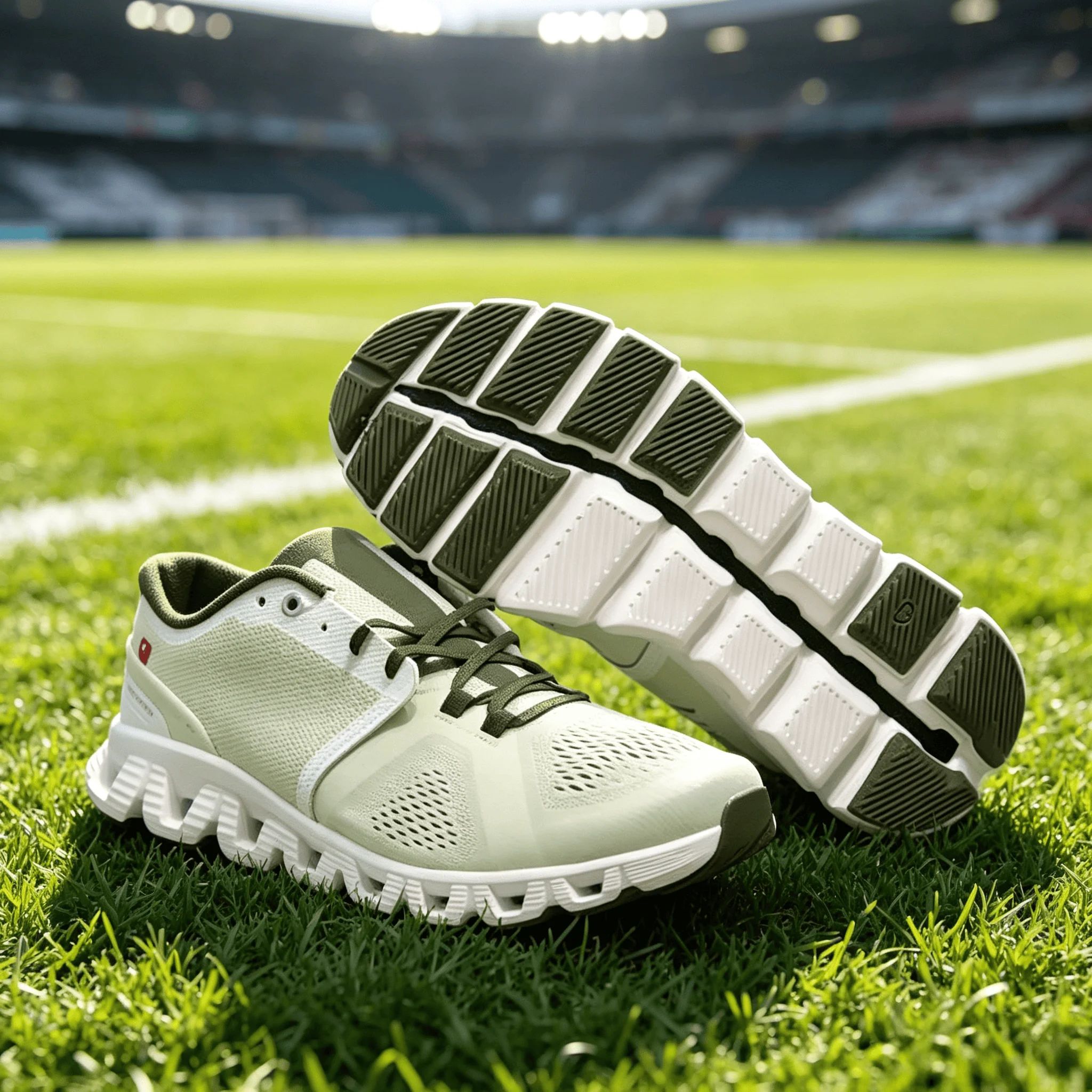 Image of Silberne Metallische Säulenkappen für Shox Spring Pillar Laufschuhe, Glänzende Schutzkappen für Trainingsschuhe ‮ seohS asicseS