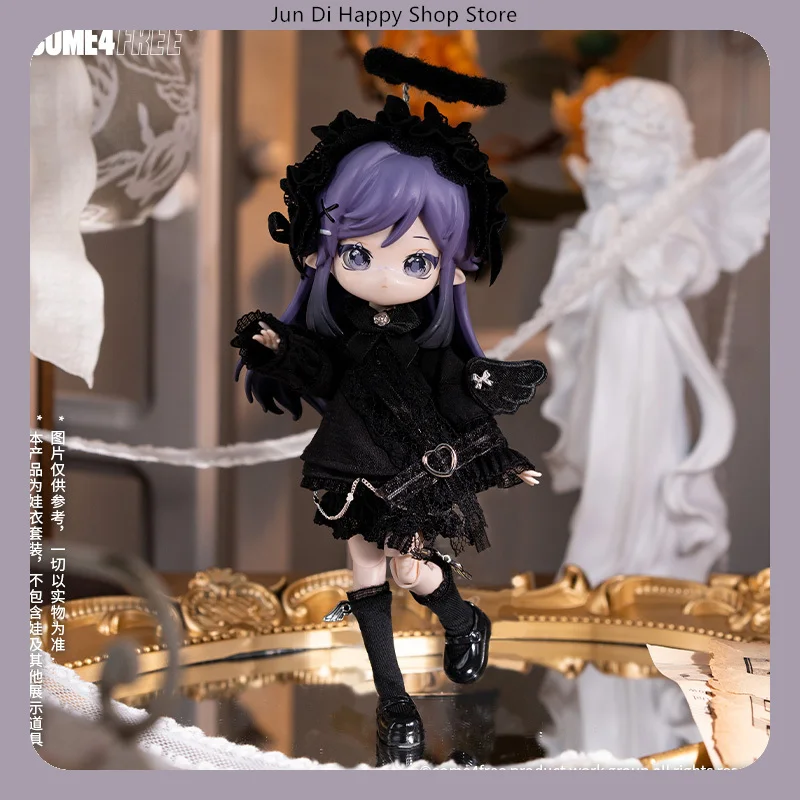 

COME4FREE 1/12 BJD Doll Clothes Fairy Tale Series Paradise Lost Dress Outfit Set for OB11Doll Clothes