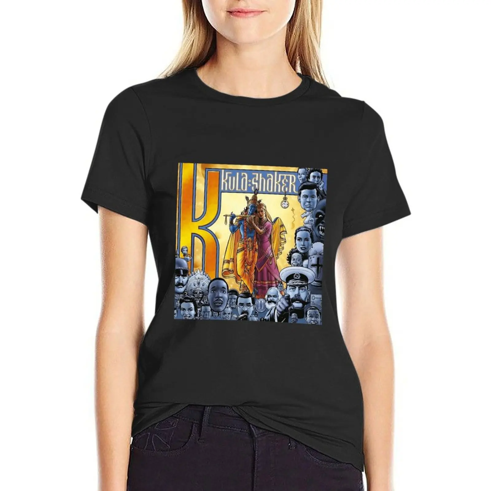 Kula Shaker T-Shirt customs design your own female Aesthetic clothing graphic t-shirts for Women