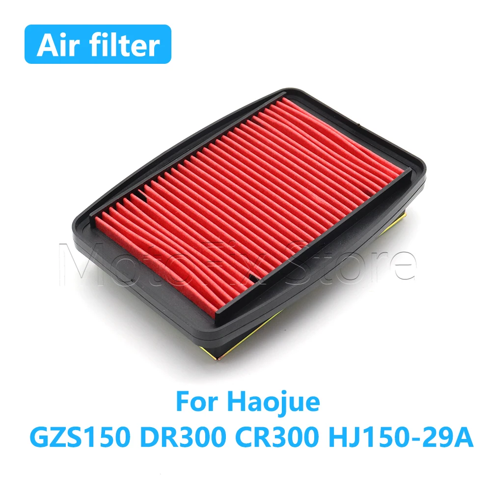 

Motorcycle Accessories Air Filter Intake Cleaner For Haojue GZS125 GZS150 DR250 DR300 CR300 XCR300 TR300 HJ150-29A