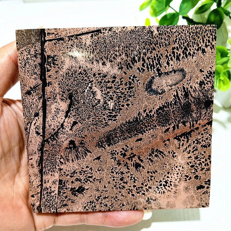 Natural Stone Landscape painting Slice Landscape Pretty Vision Crystal Energy Witchcraft Healing Spirit Feng Shui Room Ornament