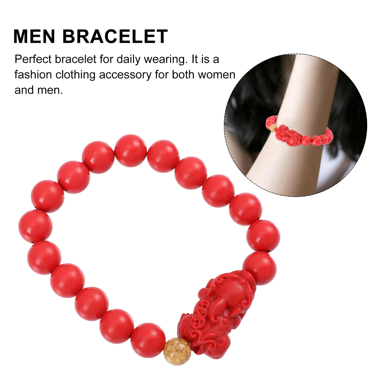 

3Pcs Buddha Beads Bracelet Design Ethnic Jewelry for Women Men Handcrafted Wrist Decoration Minimalist Style Fashionable
