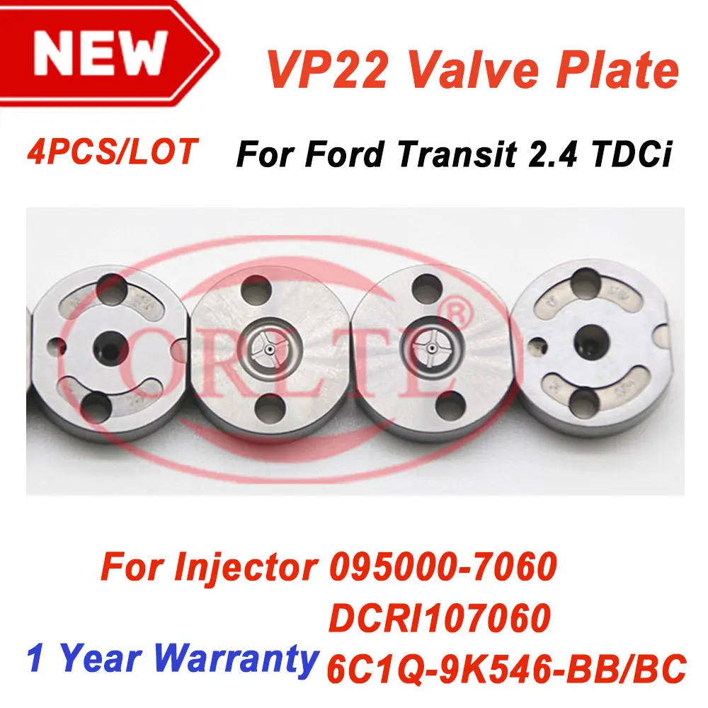 

Free Shipping Injector Control Valve orifice plate VP22 For 095000-7060 095000-5810, injector spacer for Ford Transit LR006803