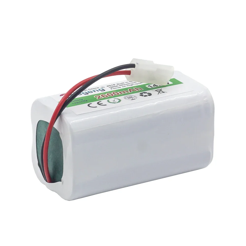 4S1P 14.8V 2600mAh cleaning vacuum cleaner battery For Rowenta Tefal Explorer Serie 20 40 60 Robot RS-RT900866 RR6875WH