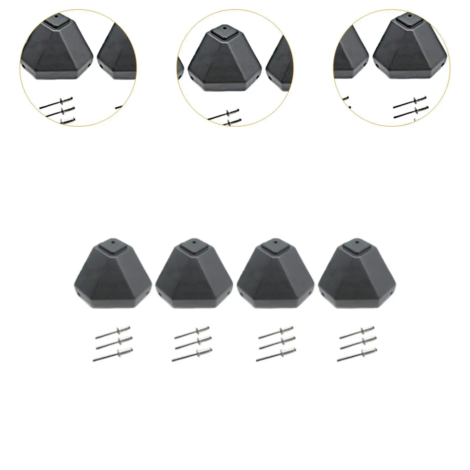 مقاوم للماء دراجة نارية جذع ركن حامي ارتداء مقاومة النايلون الأمتعة الحرس للدراجات النارية الصندوق العلوي #5