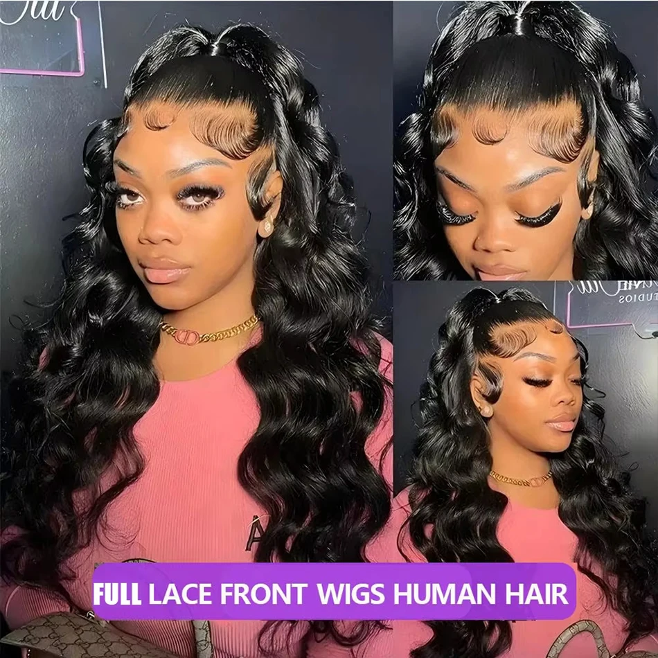 الجسم موجة 250% الكثافة الحقيقية كامل الدانتيل قبل قطعها جزء في أي مكان شعر مستعار دانتيل كامل 360 HD كامل الدانتيل حزام غير مرئي دافئ صالح شعر مستعار