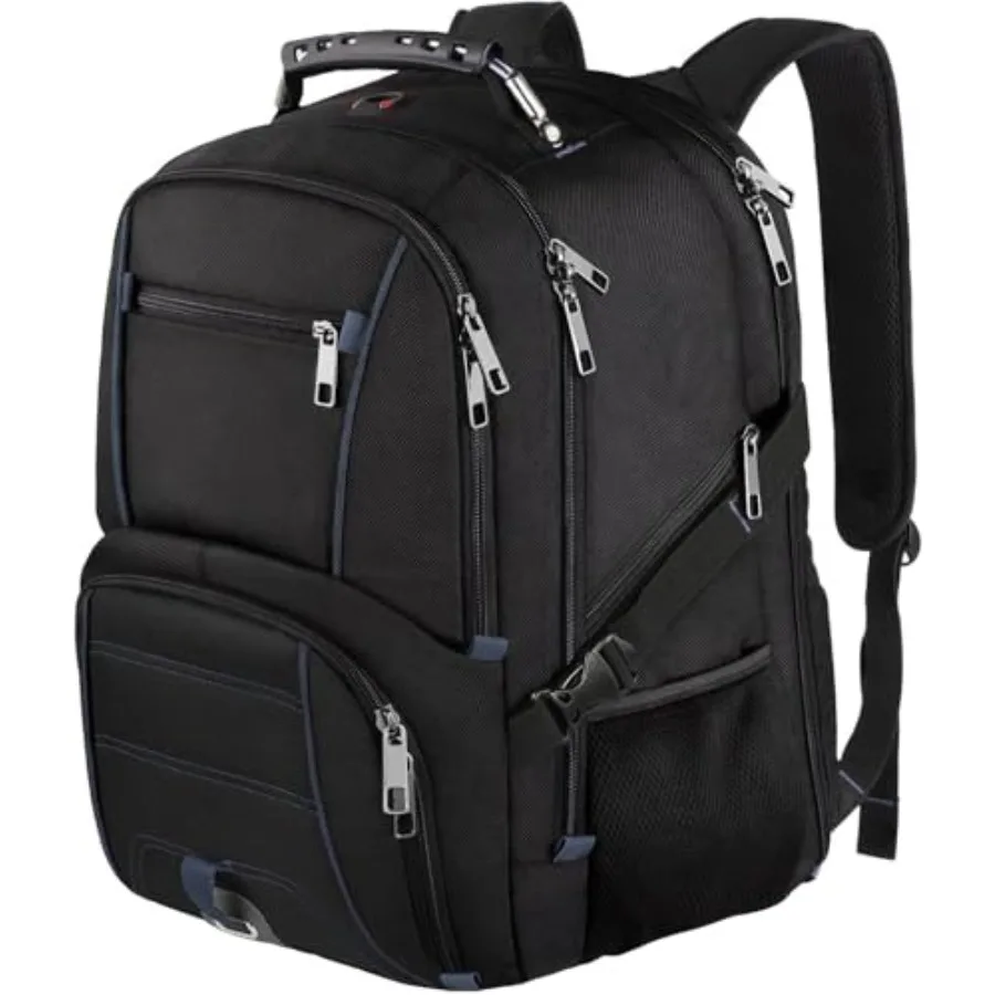

Extra Large 50L Travel Laptop Backpack, Computer bag Backbag, TSA Friendly Durable Big RFID Heavy Duty Business Tech Backpack F