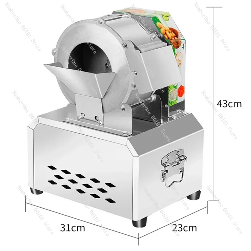 110V/220V Electric Vegetable Cutter Wire Cutter Commercial Automatic Slicer Potato and Radish Shredder