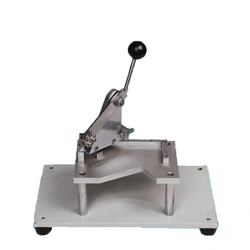 Butterfly corner cutting machine for corrugated cardboard edge pressing sampling, packaging paper edge pressing sampler