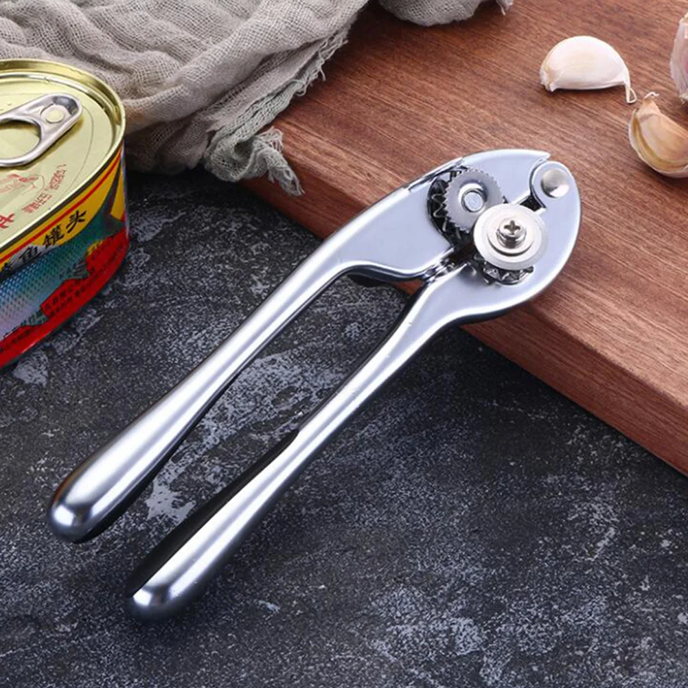 

1Pcs Portable Can Opener Metal Bottle Opener Super Practical Small Size Lightweight Design Fits Many Can Sizes Labor Saving