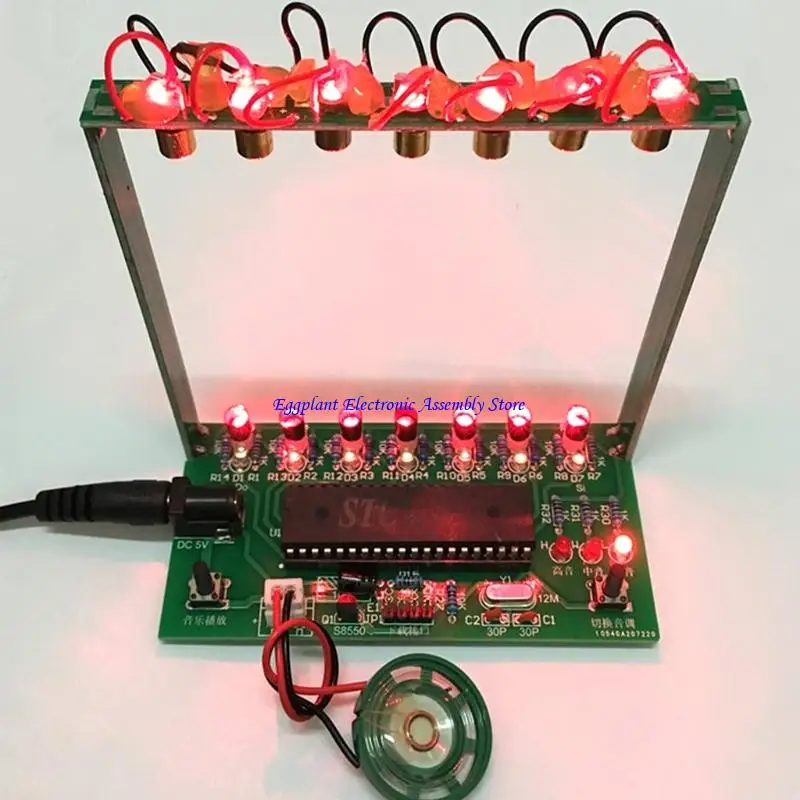 E28D 51 SCM Harp Electronic Organ Piano The music Box Puzzle Technology DIY