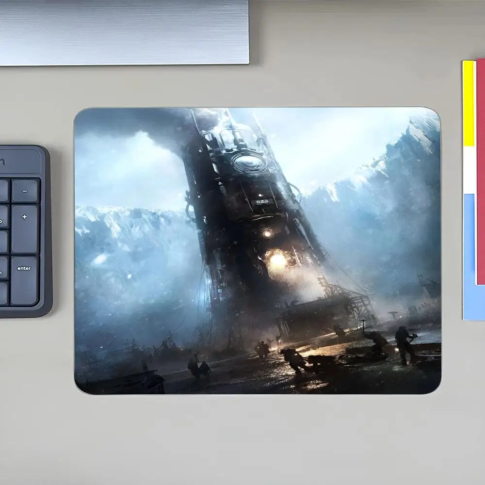 Game for F-Frostpunk-2 MINISO Mouse Pad Anime Game Mouse Pad High Quality Small Desk Pad Rubber Laptop Desk Pad