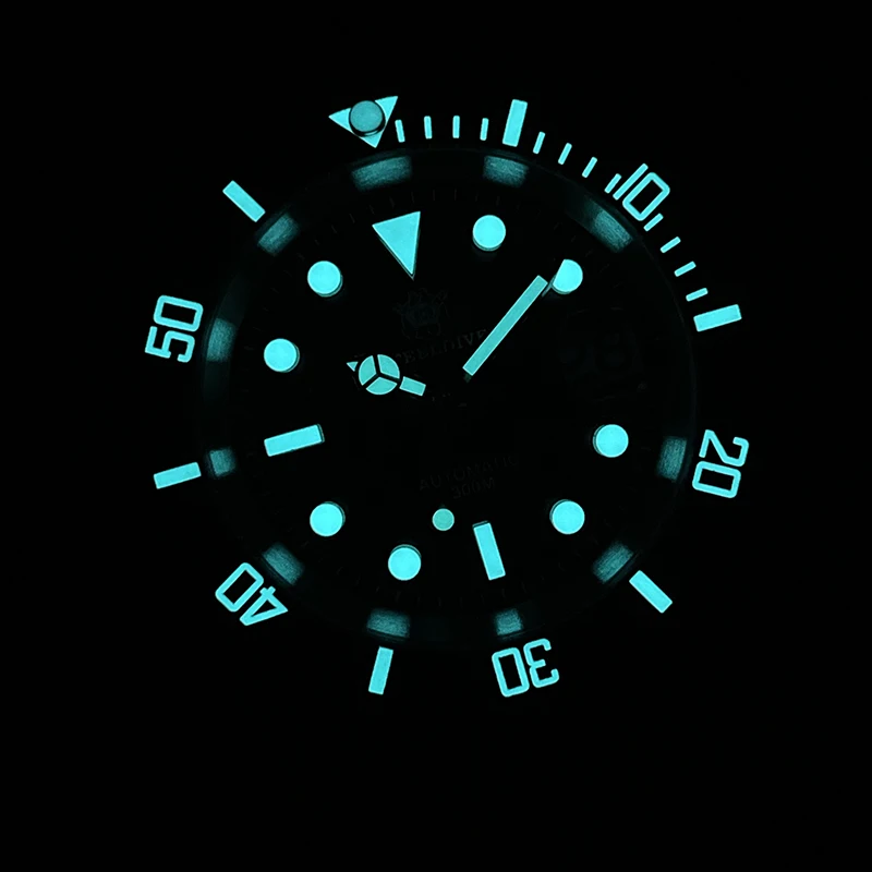 STEELDIVE Men Diver Watch Luxury Watches Automatic Mechanical Wristwatch 300M Waterproof C3 Luminous Sapphire NH35 Ceramic Bezel