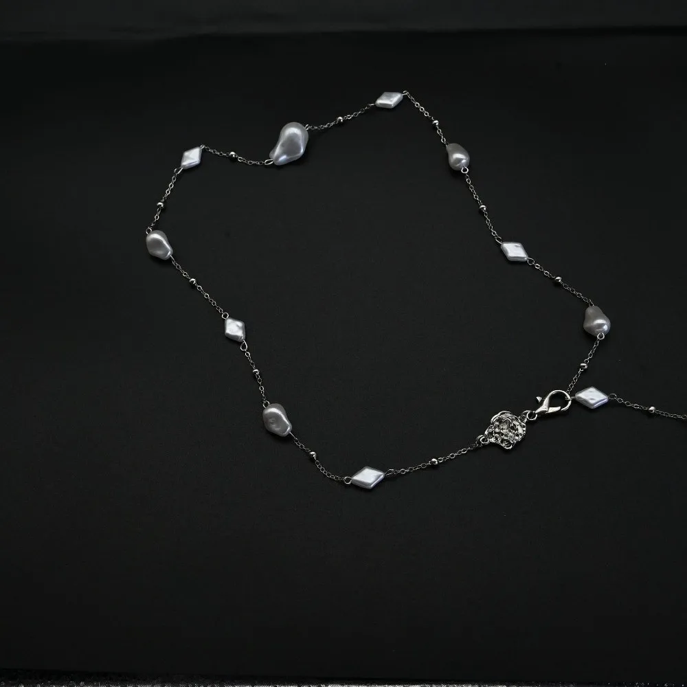 Waist Jewelry Adjustable Baroque Waist Chain Bohemian Imitation Pearl Bikini Body Chain Flower Sexy Dress Belt Chains Vacation