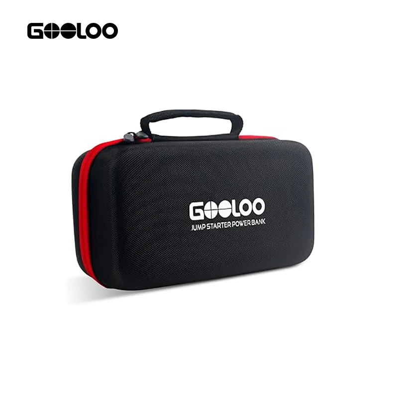 For GOOLOO GT4000 GT3000 GE1200 GP4000 PLUS Jump Starter EVA Storage Box Portable Black Power Bank Storage Bag