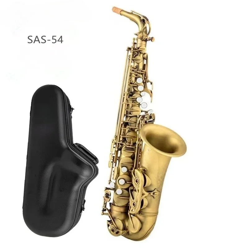 Fast shipping  Alto Saxophone SAS-54, Bb Tone, Antique Matte Finish, Includes Case & Accessories 2026