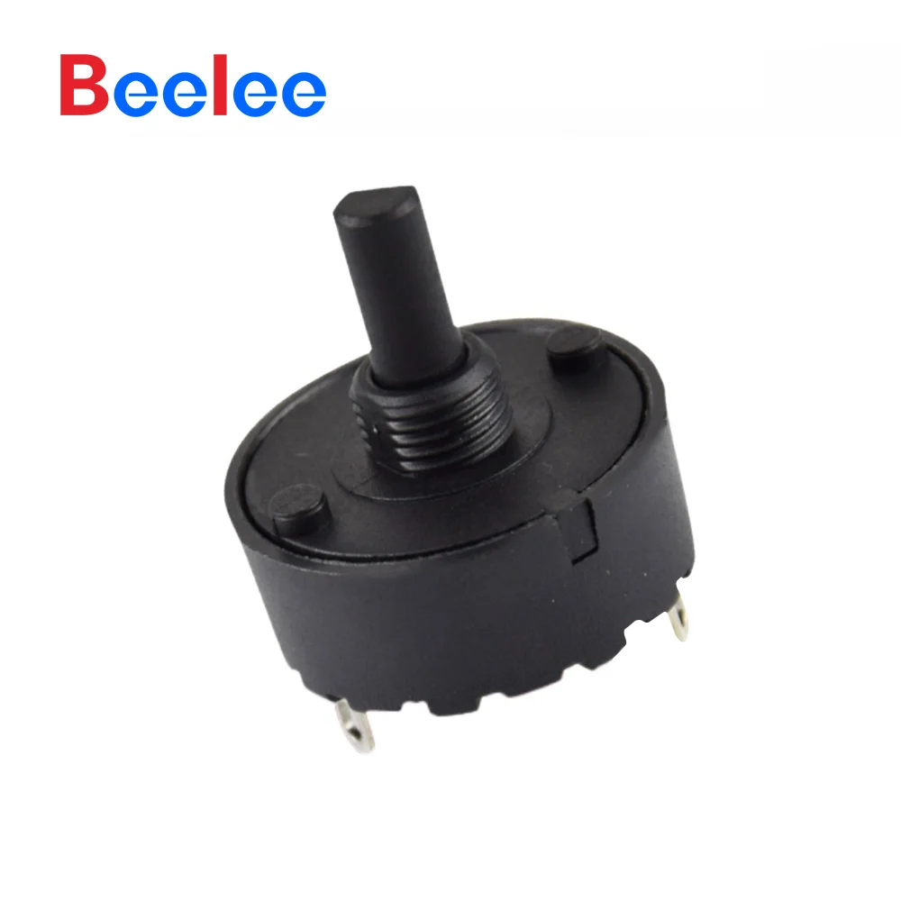 50 قطعة مفتاح دوار BL-XZ-RV005-6-7 سلسلة 250 فولت سخان بنفايات مقبض تروس فيات 500 سبائك النحاس 3A TVT CQC CQC TUV 10(3)A 250 فولت/التيار المتناوب T1