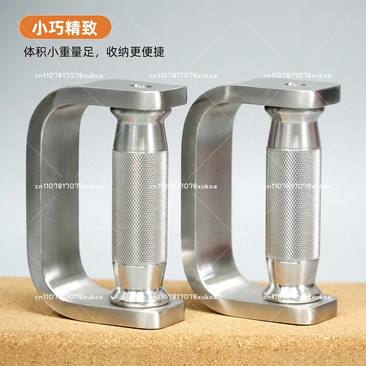 Stainless Steel Air Strike Dumbbells D-type Boxing Dumbbells Speed Ball Training Arm Muscles Men's and Women's Fitness Equipment