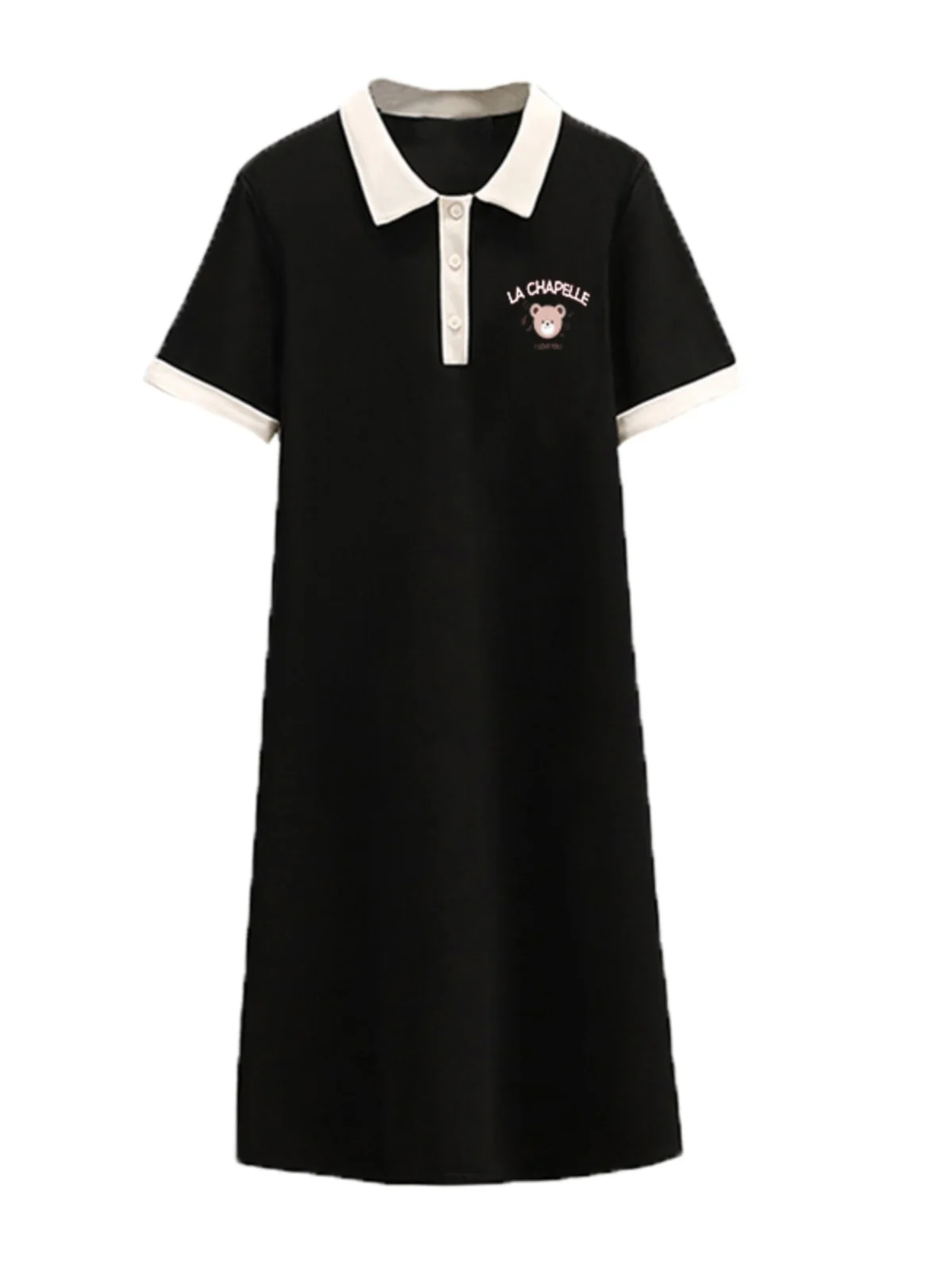 T-shirt en coton irt pour femmes, grande taille, dr été couvrant le ventre, jupe longue amincissante au genou, décontractée, Sle ort Sl...