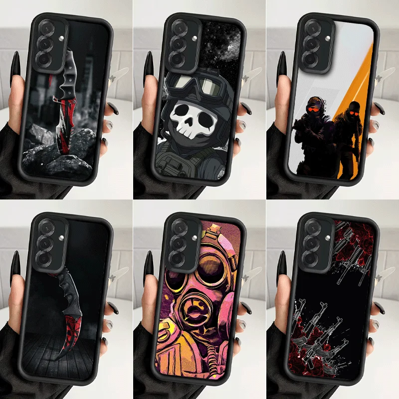 Counter Strike Cs Go Shockproof Phone Case For Samsung A13 A14 A15 A16 A17 A33 A34 A35 A36 A37 A53 A54 A55 A56 A57 A23 A24 A25 A