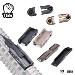 WADSN M600 M300 arma Airsoft ST07 interruptor de almohadilla de presión luz de explorador linterna Mlok Keymod accesorios de montaje en riel riel Picatinny