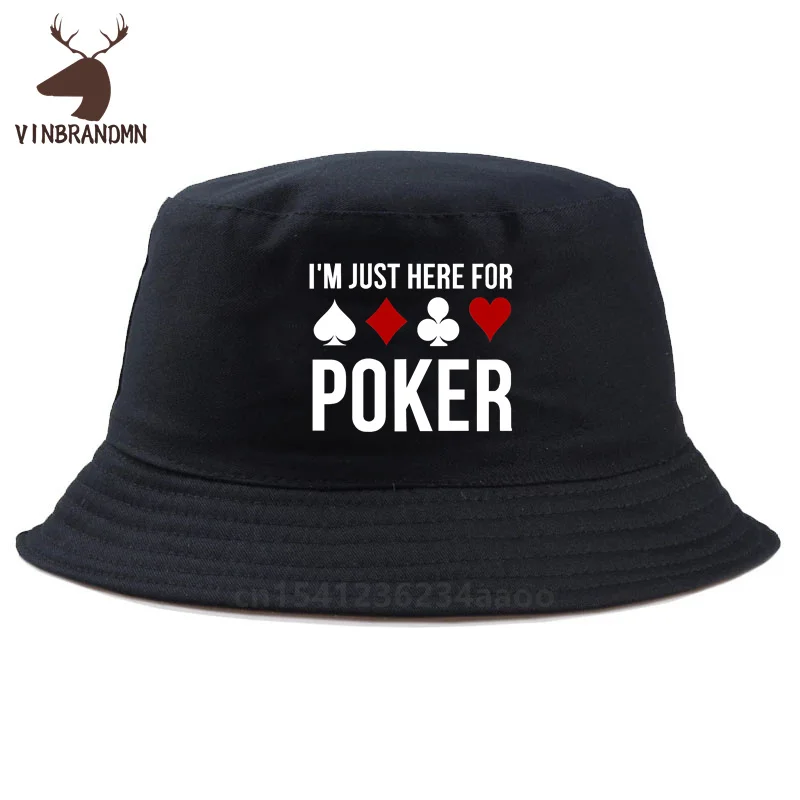 Poker player Bucket hat I poker face sun hat poker cards Fishing hat WSOP World Series of Poker hat Las Vegas poker baseball cap