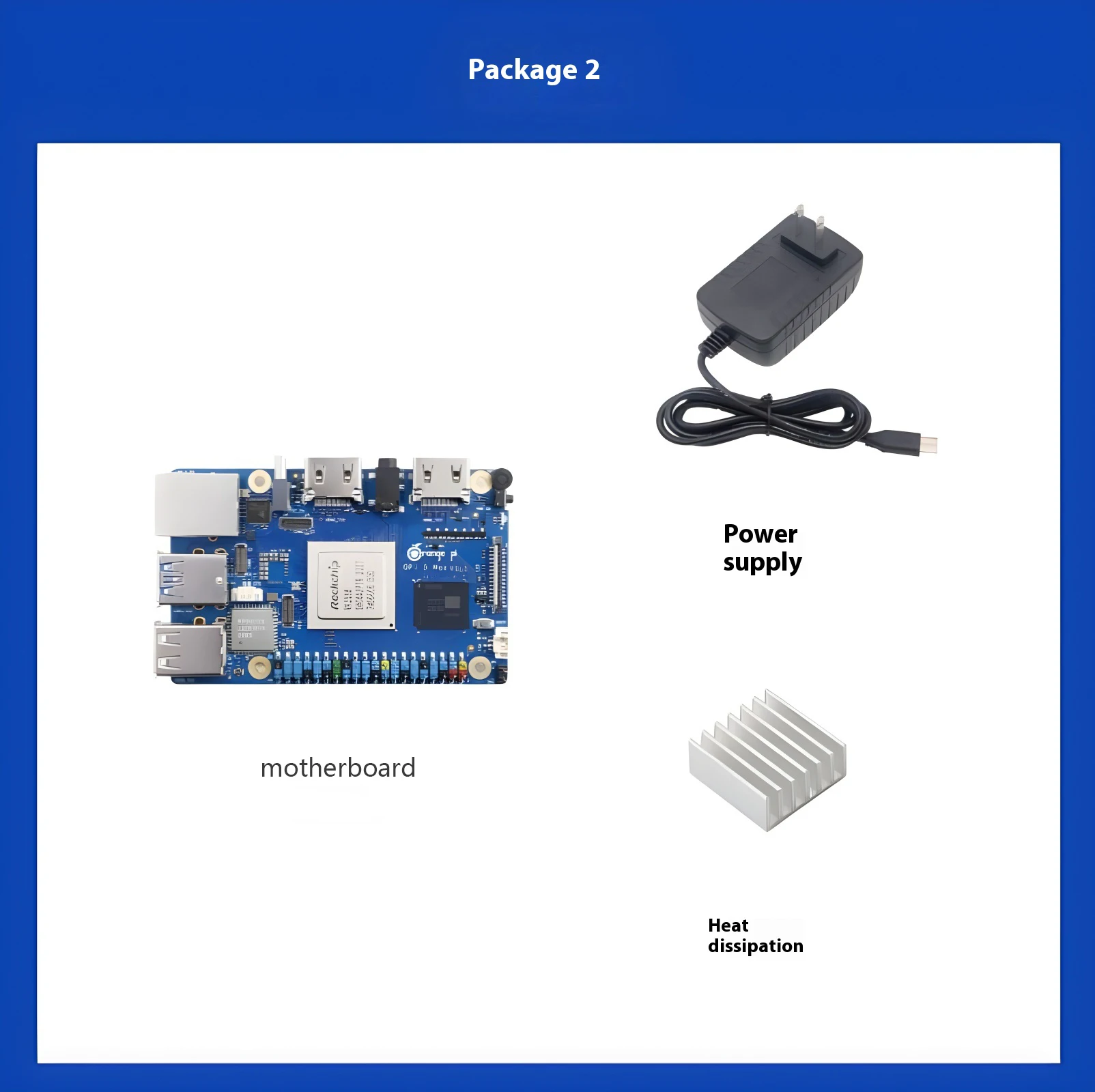 Orange Pi 5 Max 4/8/16GB RAM LPDDR5 Rockchip RK3588 Development Board M.2 PCIE 2.5G LAN WiFi+BT OrangePi 5 MAX Single Board image 3