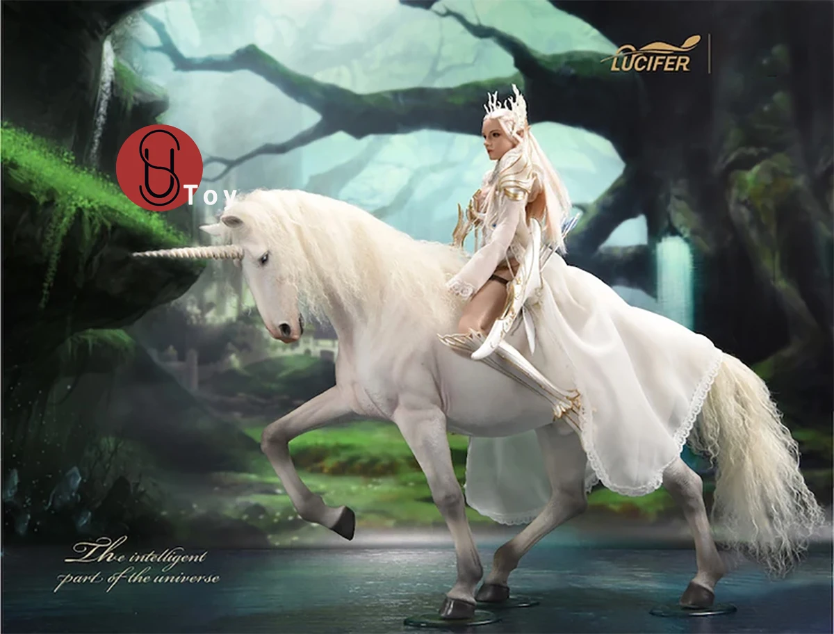 

LUCIFER LXF1904 B 1/6 Queen Emma Unicorn 12'' Female Soldier Queen Edition Action Figure Full Set Collectible Model Toys Gift