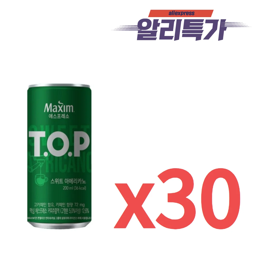 توب (سويت أمريكانو) 200 مل × 30 علبة