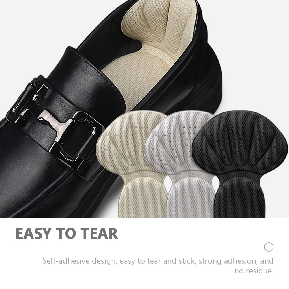 

3 Pairs Women Shoe Cushion Back Insert Grip Sponge Pads Heel Grips Back Heel Cushion Inserts Foot Care