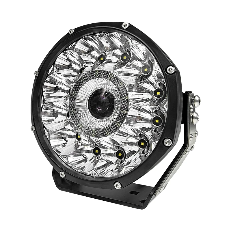 12-36V LED Car Laser Universal High Power 6000K IP67 Waterproof Round Bi-Fog Light for Driving