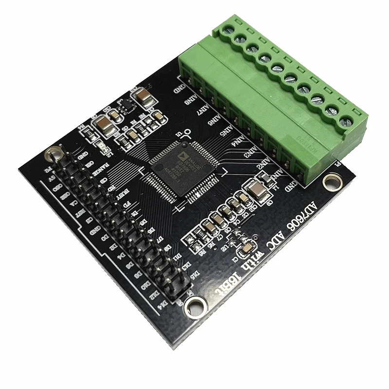 AD7606 16-Bit 8-Channel Synchronous ADC Module 200kSPS Data Acquisition