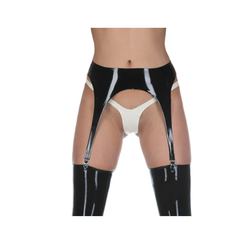 

Latex Gummi Rubber Stocking Suspender Garter Back Open Sweet Sexy Customize 0.4mm (no Briefs and Stocking)