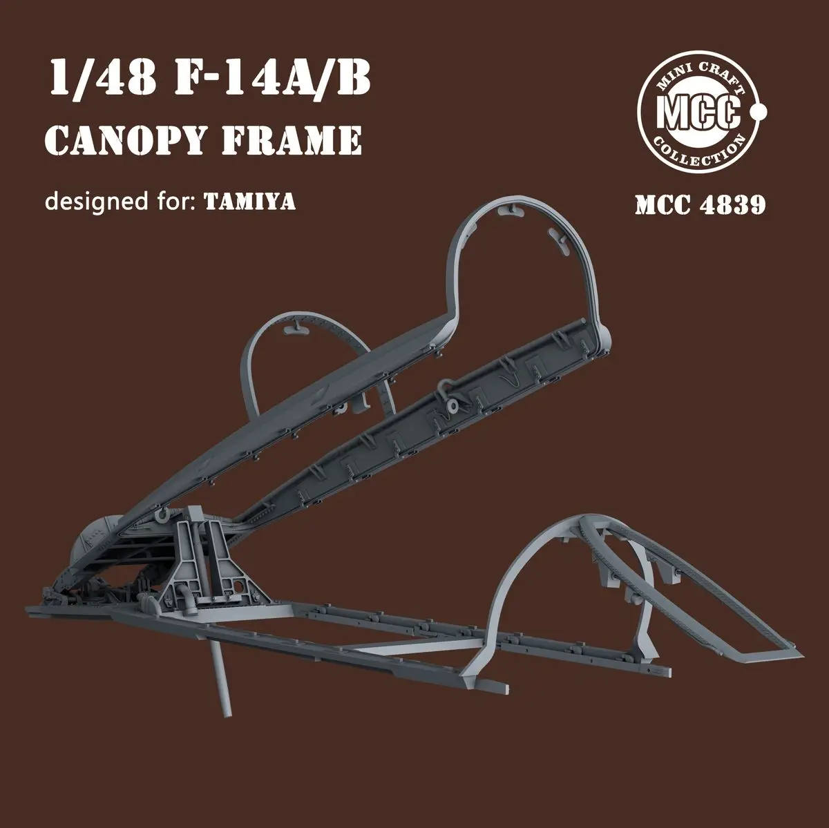 

MCC 4839 1/48 F-14A/B Canopy Frame - Upgrade Detail Set