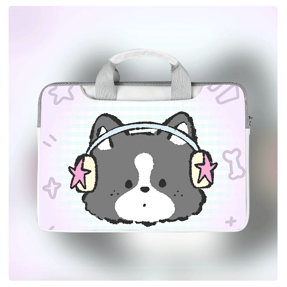 

Чехол для ноутбука с милым собачьим принтом, сумка-портфель для MacBook 13.3, 14, 15.6, 16 дюймов, чехол для MacBook Air, сумка для хранения, подарок на праздник